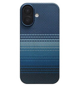 Magsafe Калъф за iPhone 17, Pitaka Edge Moonrise Case, Син (2)