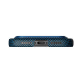 Magsafe Калъф за iPhone 17 Pro, Pitaka Edge Moonrise Case, Син (5)