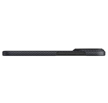 Magsafe Калъф за iPhone 17 Pro Max, Pitaka Edge Black-Gray Case, Черен (5)