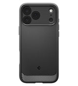 MagSafe Калъф за iPhone 17 Pro, Spigen Rugged Armor Case, Черен (2)