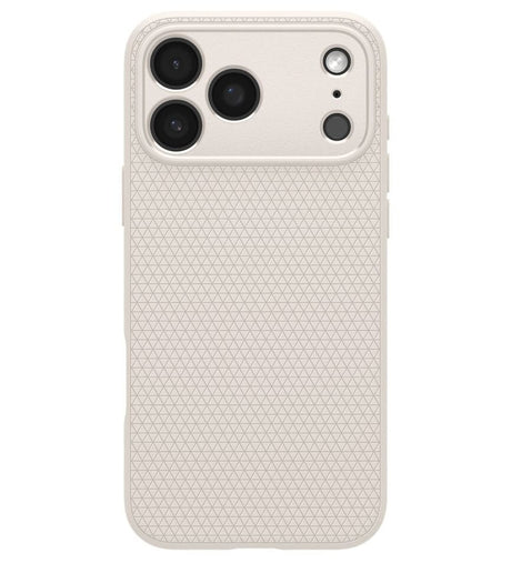 Противоударен Калъф за iPhone 17 Pro, Spigen Liquid Air Case, Бежов (2)