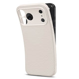 Противоударен Калъф за iPhone 17 Pro, Spigen Liquid Air Case, Бежов (3)