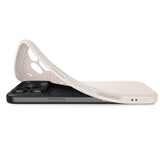 Противоударен Калъф за iPhone 17 Pro Max, Spigen Liquid Air Case, Бежов (6)