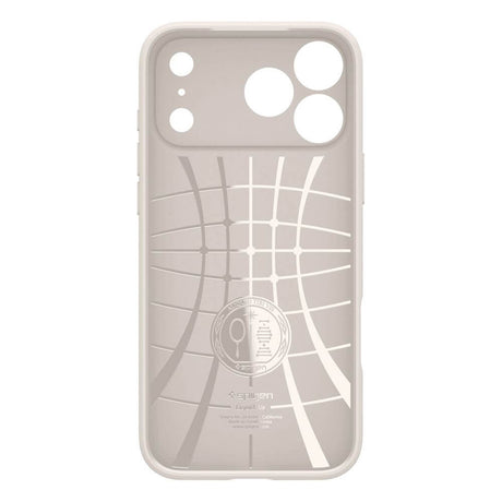 Противоударен Калъф за iPhone 17 Pro Max, Spigen Liquid Air Case, Бежов (8)