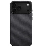 Magsafe Калъф за iPhone 17 Pro, Pitaka Aramid UltraGuard Black-Gray Case, Черен