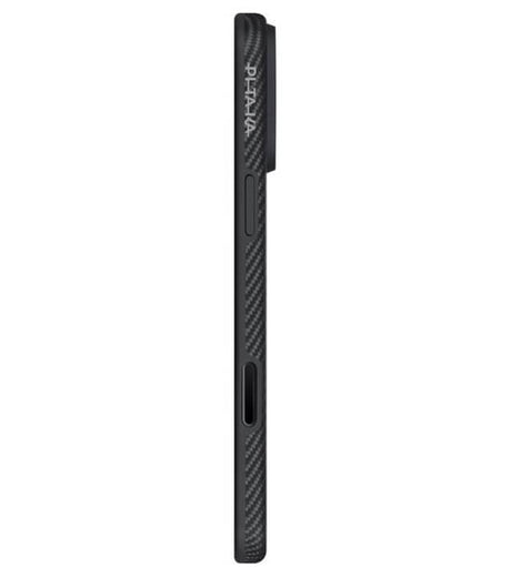 Magsafe Калъф за iPhone 17 Pro Max, Pitaka Aramid UltraGuard Black-Gray Case, Черен (3)