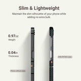 Magsafe Калъф за Samsung Z Flip 5, Pitaka MagEZ 3 Rhapsody Case, Черен (7)
