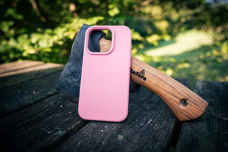 Magsafe Силиконов Калъф за iPhone 17 Pro Max, Tactical MagForce Velvet Smoothie Case, Розов (5)