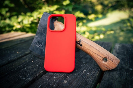 Magsafe Силиконов Калъф за iPhone 17 Pro Max, Tactical MagForce Velvet Smoothie Case, Червен (6)