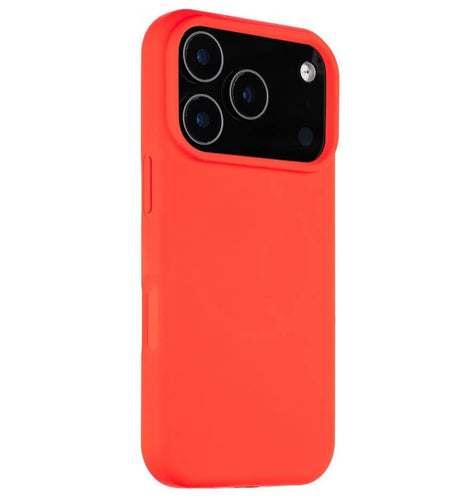 Magsafe Силиконов Калъф за iPhone 17 Pro Max, Tactical MagForce Velvet Smoothie Case, Червен (2)