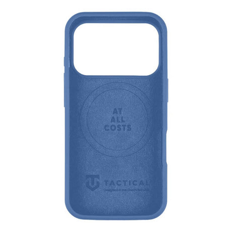 Magsafe Силиконов Калъф за iPhone 17 Pro, Tactical MagForce Velvet Smoothie Case, Син (4)
