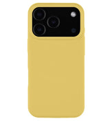 Magsafe Силиконов Калъф за iPhone 17 Pro, Tactical MagForce Velvet Smoothie Case, Жълт