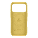 Magsafe Силиконов Калъф за iPhone 17 Pro, Tactical MagForce Velvet Smoothie Case, Жълт (3)