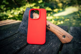 Magsafe Силиконов Калъф за iPhone 17, Tactical MagForce Velvet Smoothie Case, Червен (6)