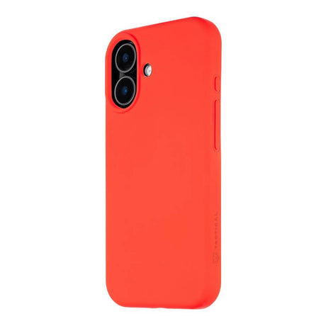 Magsafe Силиконов Калъф за iPhone 17, Tactical MagForce Velvet Smoothie Case, Червен (3)