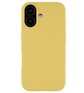 Magsafe Силиконов Калъф за iPhone 17, Tactical MagForce Velvet Smoothie Case, Жълт