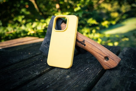 Magsafe Силиконов Калъф за iPhone 17, Tactical MagForce Velvet Smoothie Case, Жълт (6)
