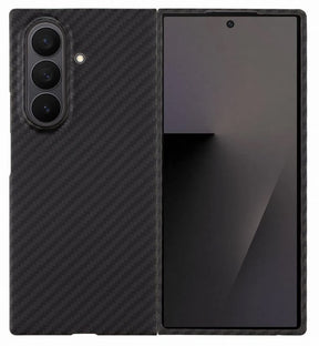 Magsafe Кевларен Калъф за Samsung Z Fold 7, Tactical MagForce Aramid Case, Черен