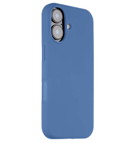 Magsafe Силиконов Калъф за iPhone 17, Tactical MagForce Velvet Smoothie Case, Син (2)