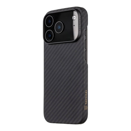 Magsafe Кевларен Калъф за iPhone 17 Pro, Tactical MagForce Aramid Case, Черен (3)
