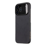 Magsafe Кевларен Калъф за iPhone 17 Pro Max, Tactical MagForce Aramid Case, Черен (3)