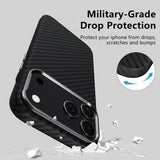 Magsafe Калъф за iPhone 17 Pro, Tech-Protect ION Carbon Case, Черен (4)