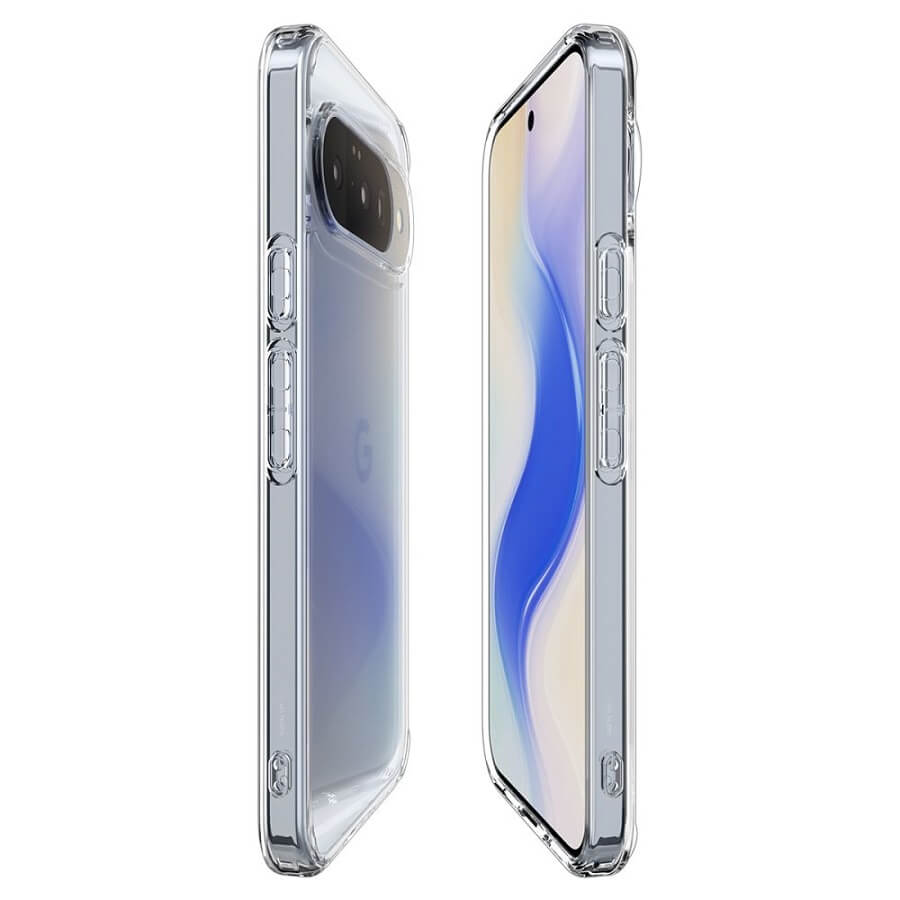 Противоударен Калъф за Google Pixel 10 Pro/ 10, Spigen Ultra Hybrid Case, Прозрачен (7)