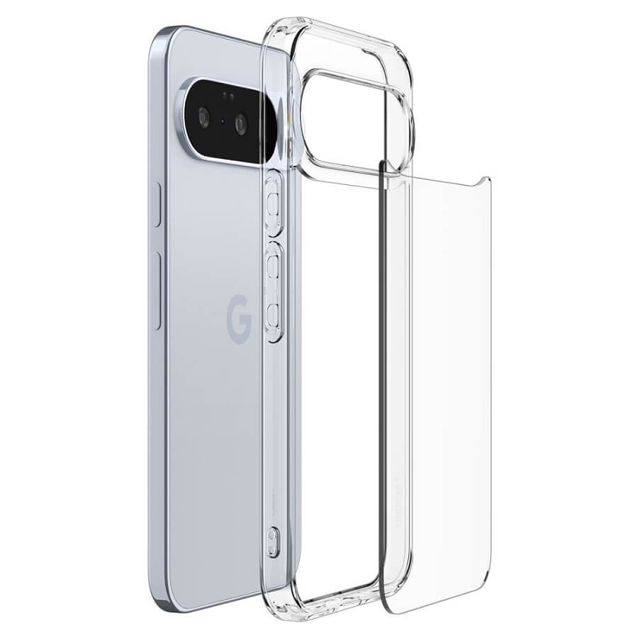 Противоударен Калъф за Google Pixel 10 Pro/ 10, Spigen Ultra Hybrid Case, Прозрачен (6)