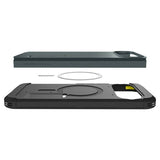 MagSafe Противоударен Калъф за Google Pixel 10 Pro/ 10, Spigen Tough Armor Case, Зелен (8)