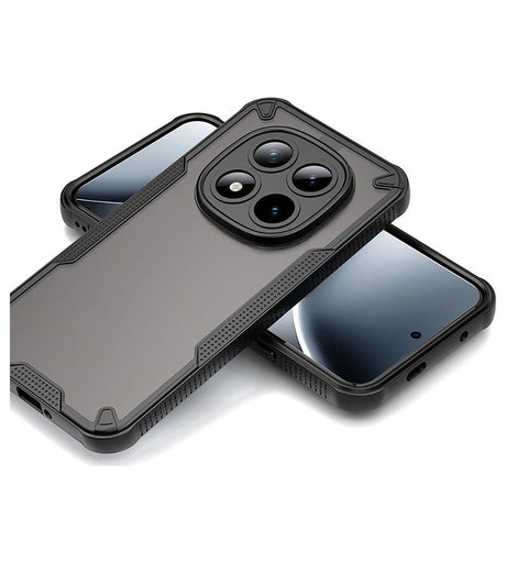 Противоударен Калъф за Xiaomi Poco M8 Pro 5G, Tech-Protect Rugged Shield Case, Черен (5)