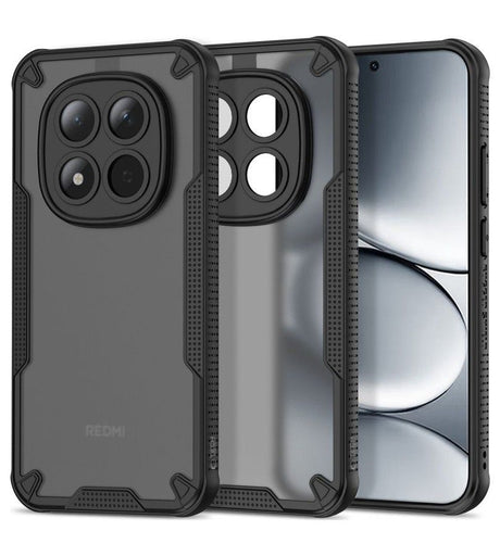 Противоударен Калъф за Xiaomi Redmi Note 15 Pro 5G, Tech-Protect Rugged Shield Case, Черен (2)