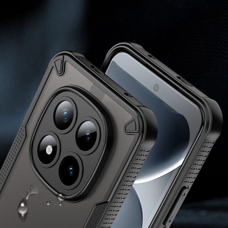 Противоударен Калъф за Xiaomi Poco M8 Pro 5G, Tech-Protect Rugged Shield Case, Черен (4)