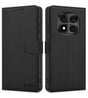 Кожен Калъф с Джобове за Xiaomi Redmi Note 15 Pro Plus 5G, Tech-Protect Wallet Book Case, Черен