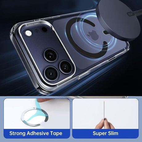 MagSafe Адаптер-Пластина за Смартфони, Tech-Protect MMP-200, Черен (3)