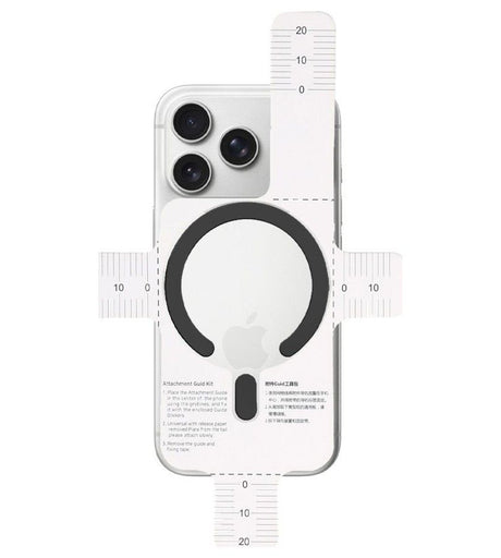 MagSafe Адаптер-Пластина за Смартфони, Tech-Protect MMP-200, Черен (2)