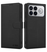 Кожен Калъф с Джобове за Xiaomi Poco F8 Ultra, Tech-Protect Wallet Book Case, Черен (3)