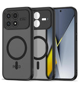 Magsafe Калъф за Xiaomi Poco F8 Pro, Tech-Protect MagMat Case, Черен (2)