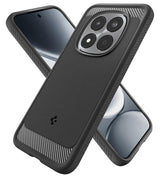 Противоударен Калъф за Xiaomi Redmi Note 15 Pro 5G, Spigen Rugged Armor Case, Черен (9)