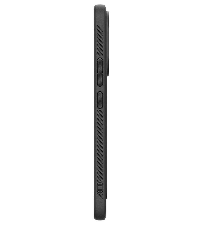Противоударен Калъф за Xiaomi 15T Pro, Spigen Rugged Armor Case, Черен (4)