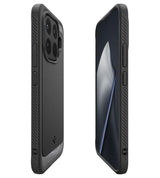 Противоударен Калъф за Xiaomi 15T Pro, Spigen Rugged Armor Case, Черен (6)