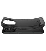 Противоударен Калъф за Xiaomi 15T Pro, Spigen Rugged Armor Case, Черен (8)