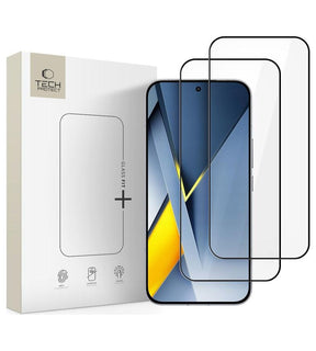 Стъклен Протектор за Xiaomi Poco F8 Ultra, Tech-Protect Fit+ FC Glass 2бр., Прозрачен