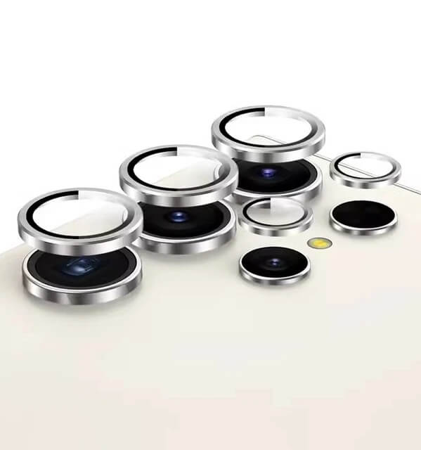 Протектор за Камерата на Samsung S26 Ultra, Blueo Cam Lens Glass, Сребрист (3)