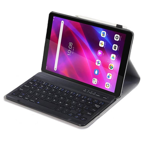 Калъф с Клавиатура за Lenovo Tab M9 9" TB-310FU, Bluetooth Keyboard Case, Черен
