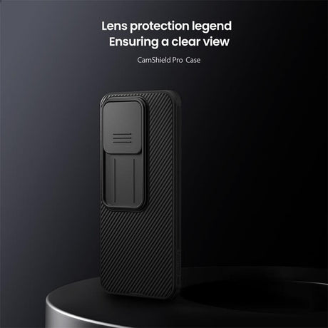 Калъф с Плъзгач за Камера за Xiaomi 15T, Nillkin CamShield Pro Case, Черен (5)