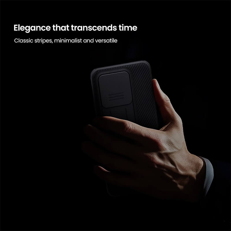 Калъф с Плъзгач за Камера за Xiaomi 15T, Nillkin CamShield Pro Case, Черен (8)