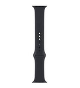 Оригинална Силиконова Каишка за Apple Watch 41/ 40/ 38mm, Sport Band MKU83AM/A Midnight, Черен (3)