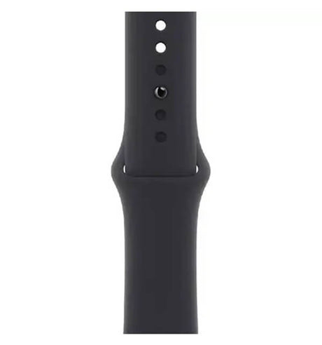 Оригинална Силиконова Каишка за Apple Watch 41/ 40/ 38mm, Sport Band MKU83AM/A Midnight, Черен (2)