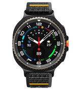 Текстилна Каишка за Samsung Watch 8/ 8 Classic 40/ 44/ 46mm, Spigen Athlex Air Band, Черен (3)
