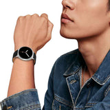 Кожена Каишка за Samsung Watch 8/ 8 Classic 40/ 44/ 46mm, Tech-Protect LeatherFit Band, Черен (4)